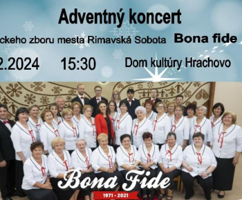 Adventný koncert dňa 01. 12. 2024